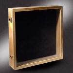 Hand Made Maple Shadow Box maple wood shadow box