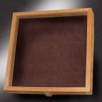 16x16 red oak shadow box 16x16 red oak shadow box