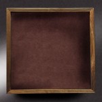 16x16 walnut shadow box 16x16 walnut shadow box